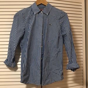 Vineyard Vines Blue Gingham Button Down